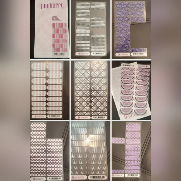 Jamberry Other - Set of 75 Jamberry Women's Nail Wraps Variety of Styles & Fashion